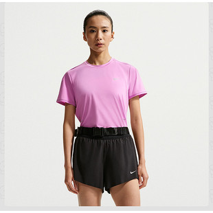 NIKE耐克女装DRI-FIT凉感运动跑步透气短袖T恤HM9699-503