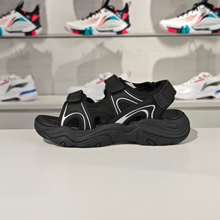 YKUU022 KOKO耐磨防滑露趾透气运动鞋 李宁凉鞋 男女大童2024新款