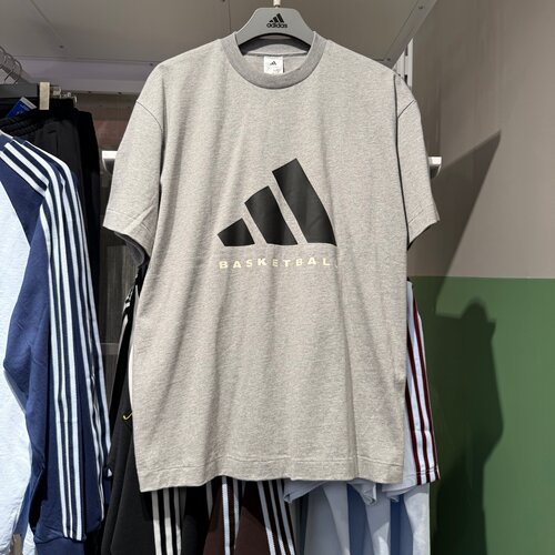 Adidas阿迪达斯男女26春夏新款棉质短袖宽松透气半袖T恤 KB7558