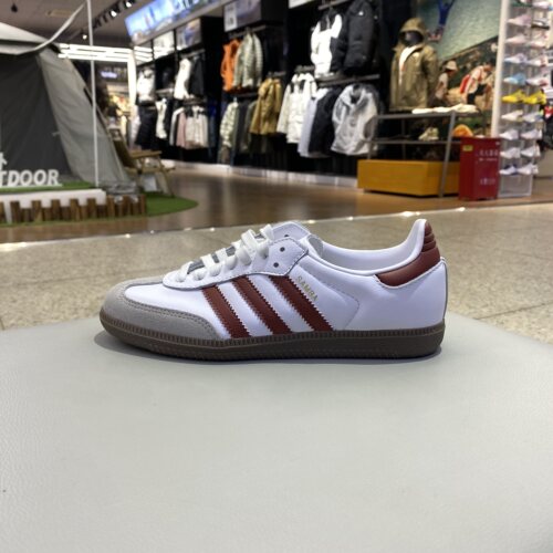 adidas阿迪达斯三叶草小白鞋德训鞋2025春SAMBA男女T头鞋JH8798