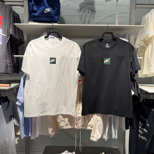 NIKE耐克男26夏新款新款纯棉圆领短袖T恤休闲透气半袖 IR4959-100
