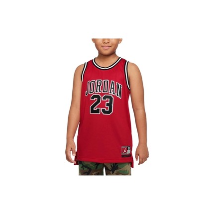 NIKE耐克童装T恤夏季JORDAN男女大童休闲运动针织背心DO1968-687