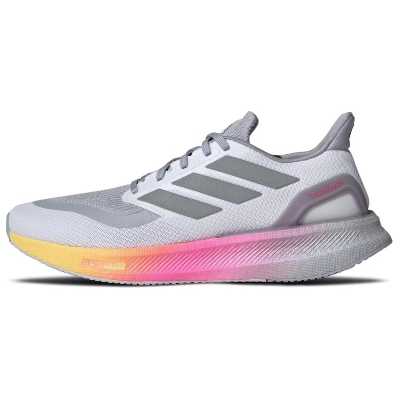 阿迪达斯24夏中性PUREBOOST5透气百搭耐磨低帮跑步鞋IE8463