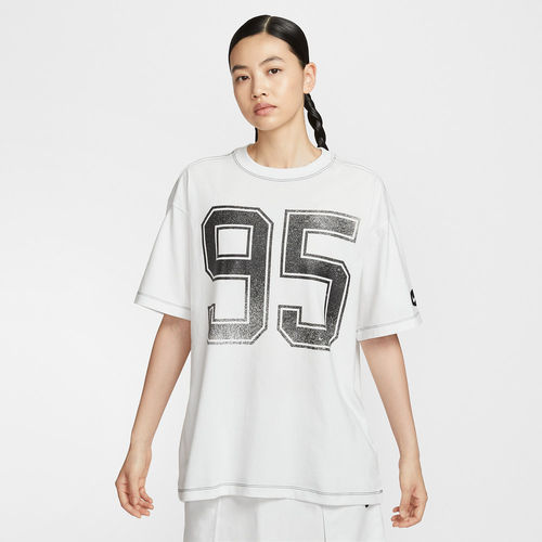 Nike耐克女短袖夏季新款宽松透气运动休闲半袖印花T恤HV4973-121