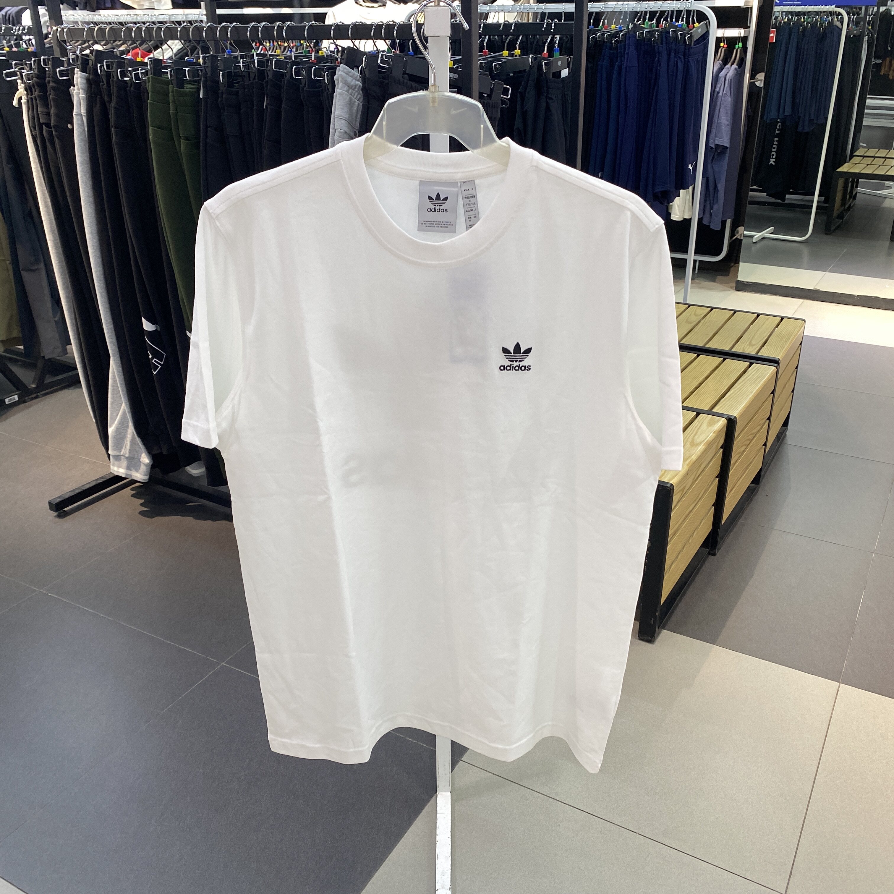 adidasOriginals阿迪三叶草男子B+FTREFOILTEE运动T恤IM4513 - 实物图