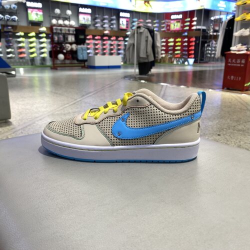 Nike/耐克CourtGS女子大童网眼透气经典轻便板鞋IB7726-126
