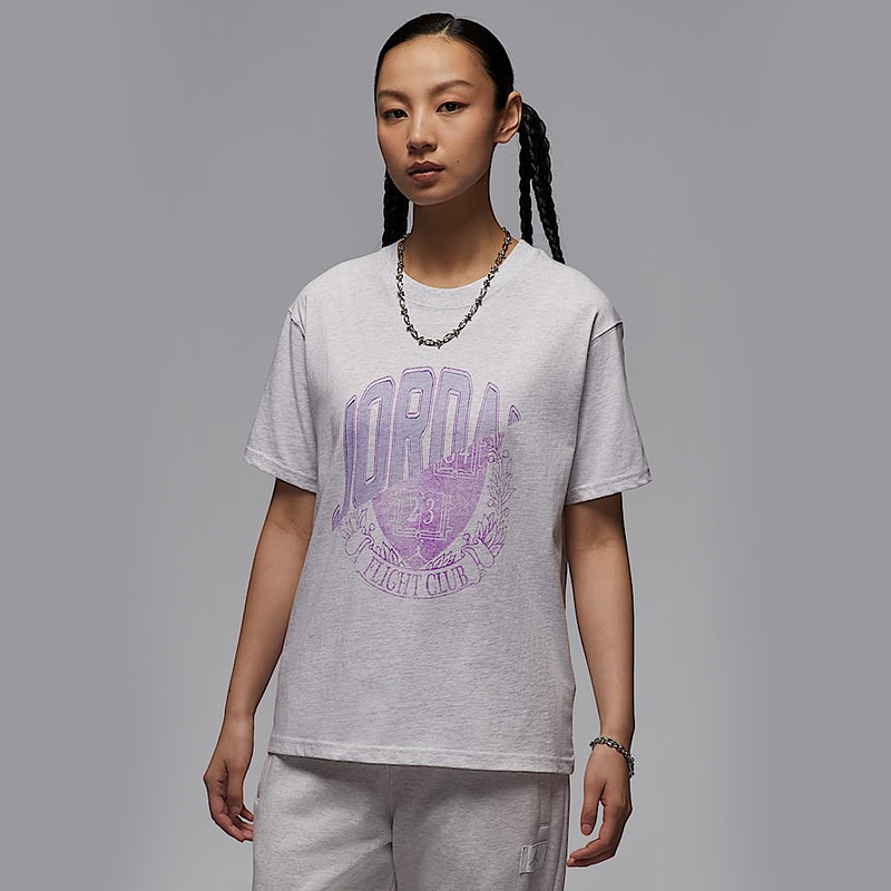 NIKE耐克女25夏季新款运动休闲短袖百搭印花半袖T恤IB7035-051