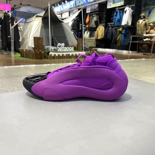 ！Adidas阿迪达斯HardenVol.8哈登8代紫色低帮篮球鞋IG6647