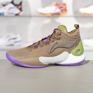 李宁驭帅18篮球鞋 新品 男子轻量高回弹专业比赛鞋 ABAU087 2024冬季