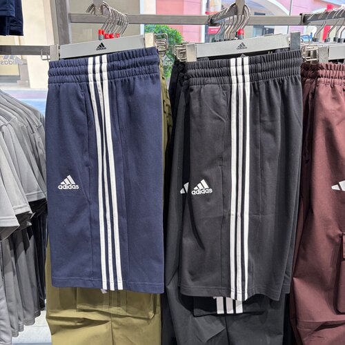 Adidas阿迪达斯男裤夏季新款跑步宽松休闲透气运动五分短裤IC9383
