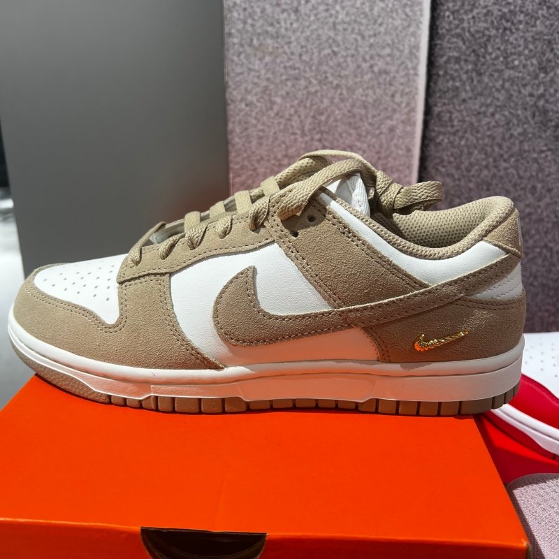 Nike耐克女子DUNK LOW拼色运动休闲复古低帮耐磨板鞋 IO4244-101,运动鞋new,运动休闲鞋,淘宝优惠券,粉丝福利购,淘宝优惠卷