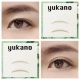 yukano 蕾丝单面网纹双眼皮贴月牙窄形隐形自然肉色自粘 肤色袋装
