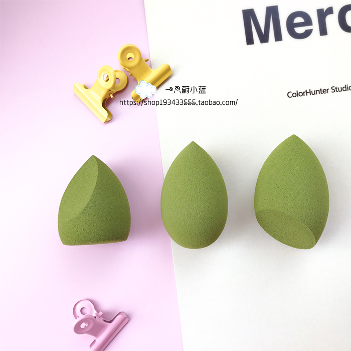 yukano 抹茶系列美妆蛋 遇水变大 干湿两用底妆神器化妆工具