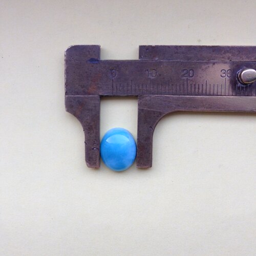 纯天然10X12海纹石裸石戒面