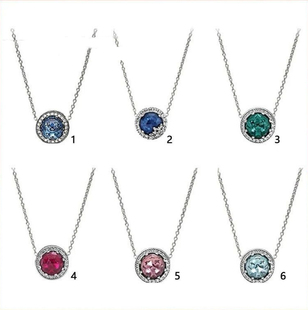 潘家同款项链女锁骨链简约复古风钛钢项链电镀钯金饰品