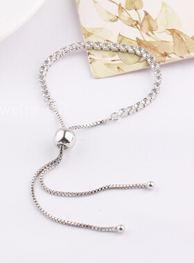 饰品锆石欧美风礼物手链绳