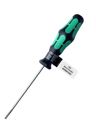 德国进口wera维拉工具335一字螺丝刀加长平口起子2.5/3.0/3.5mm