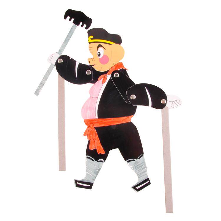 서유기 캐릭터 그림자 놀이 수제 DIY 어린이 그림 제작 재료 패키지 유치원 미술 및 공예 신제품