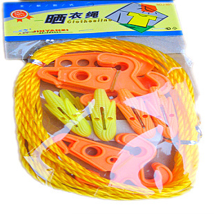 金燕子晒衣绳5米 晒衣绳晾衣绳晾衣夹多用绳