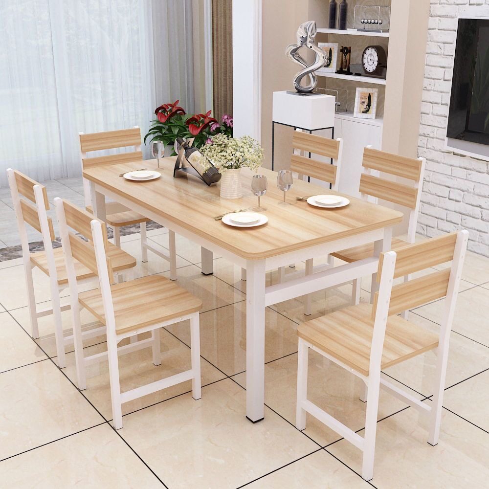 餐桌家用长方形吃饭桌子小户型简易餐桌出租屋餐桌椅组合快餐桌椅,住宅家具,板木餐桌,淘宝优惠券,粉丝福利购,淘宝优惠卷