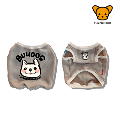 PUMPKINDOG斗牛犬纯棉卫衣宠物狗短体法斗英斗巴哥中型犬狗狗衣服