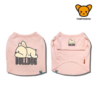 PUMPKINDOG法斗纯棉背心打底衫宠物狗睡衣英斗巴哥中型犬狗狗衣服