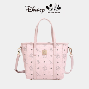 迪士尼新款 手提女包包小众单肩印花 玛丽猫系列菜篮子托特包时尚