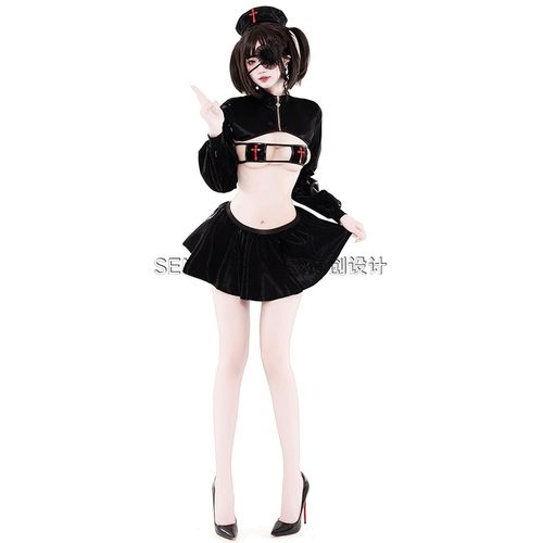 SENMHS比基尼护士服皮革