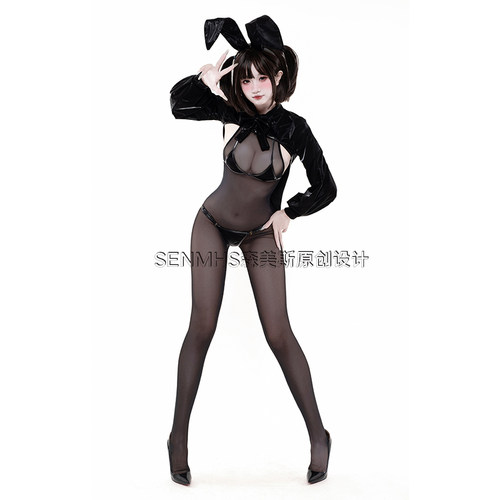 SENMHS逆兔燕尾服兔女郎COS服
