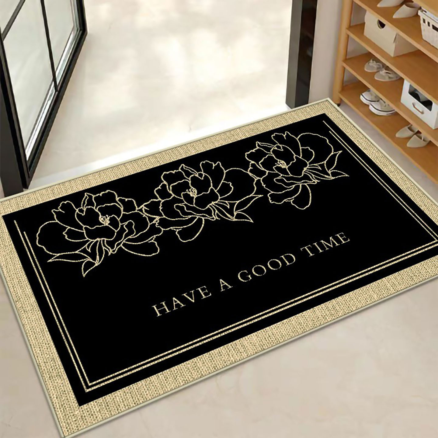 亚亨亚麻家用遇水速吸防滑耐磨