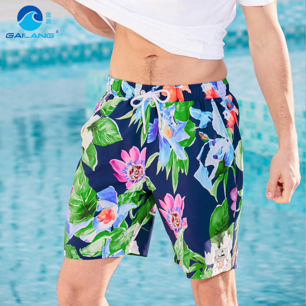 盖浪男士速干沙滩裤印花泳裤温泉度假款休闲运动短裤有内衬可下水,运动/瑜伽/健身/球迷用品,沙滩裤,淘宝优惠券,粉丝福利购,淘宝优惠卷