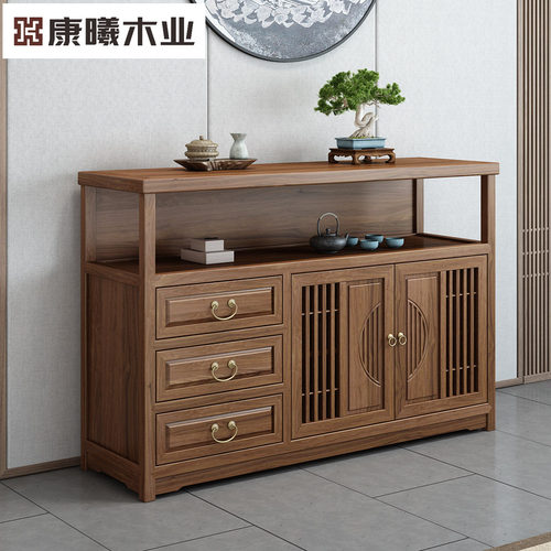 康曦木业新中式餐边柜