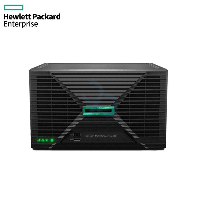 HPE慧与MicroServerGen11 4盘微塔式nas服务器迷你小型家用存储