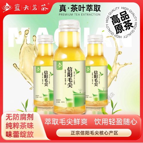 信阳毛尖冷泡茶无糖饮料0卡绿茶