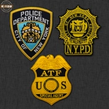 Американские ATF N.Y.P.D New York Sheriff Patterns Crash Crash Merry Studios Patch Rackpack Patch Patch