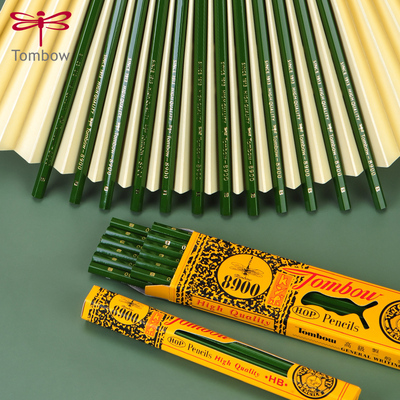 蜻蜓日本绘图六角作业木杆铅笔