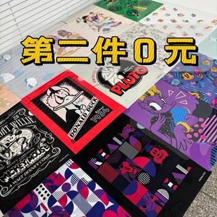 【清仓处理】国誉KOKUYO文件夹单片迪士尼试卷收纳袋资料夹办公用