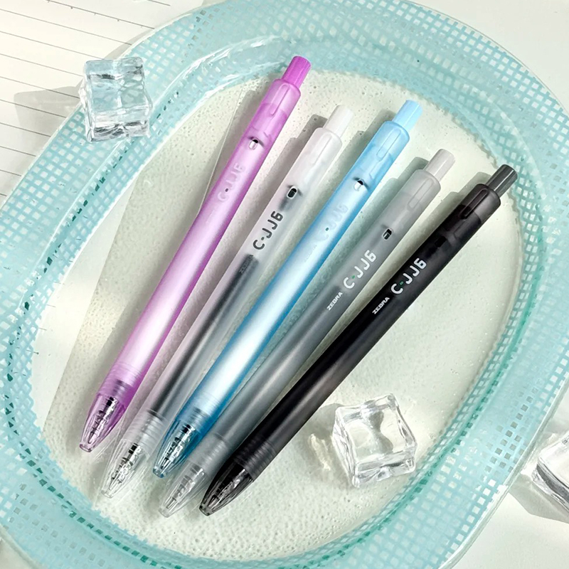 ZEBRA斑马雾透限定按动中性笔