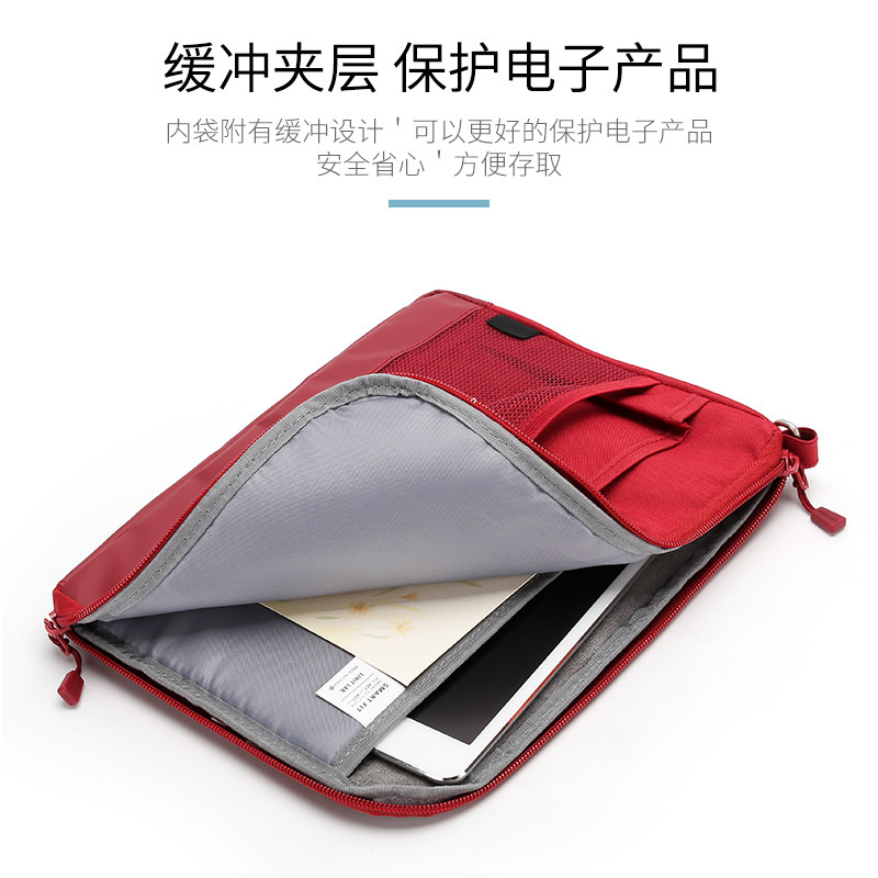 일본 LIHIT LAB XILI 보관 가방 비즈니스 가방 업무 가방 수직 다기능 라이너 가방 A-7682