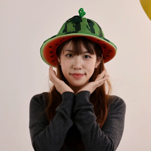 可爱ins少女心搞怪创意水果西瓜头套帽子拍照表演生日摄影道具