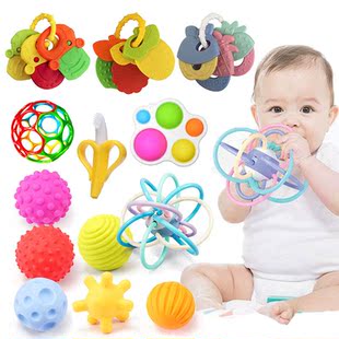 Educational Infant Toys Ball Baby Toys 0 12 Months Rattles