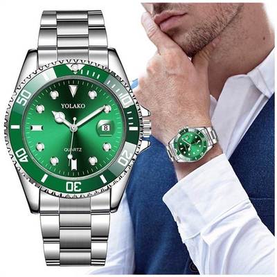 Mens Watches Luxury Quartz Stainless Steel Sport Wrist watch