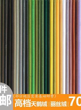 沙发抱枕布Velvet fabric sofa pillow curtain fabric cloth art