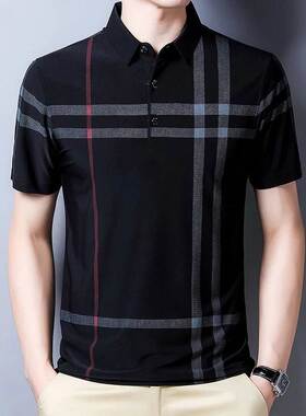 Mens Shirts Summer Polo Shirt Men Tops Casual T-shirt Mens