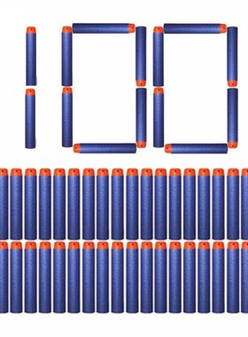 100Pcs Soft Toy Gun EVA Bullets 7.2cm Refill Darts For Nerf