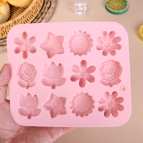 无异味硅胶QQ糖巧克力模具糖果模