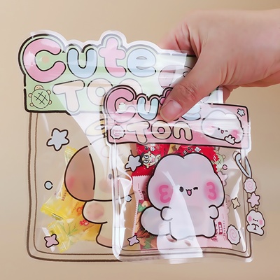 大号儿童零食糖果礼物手作密封袋