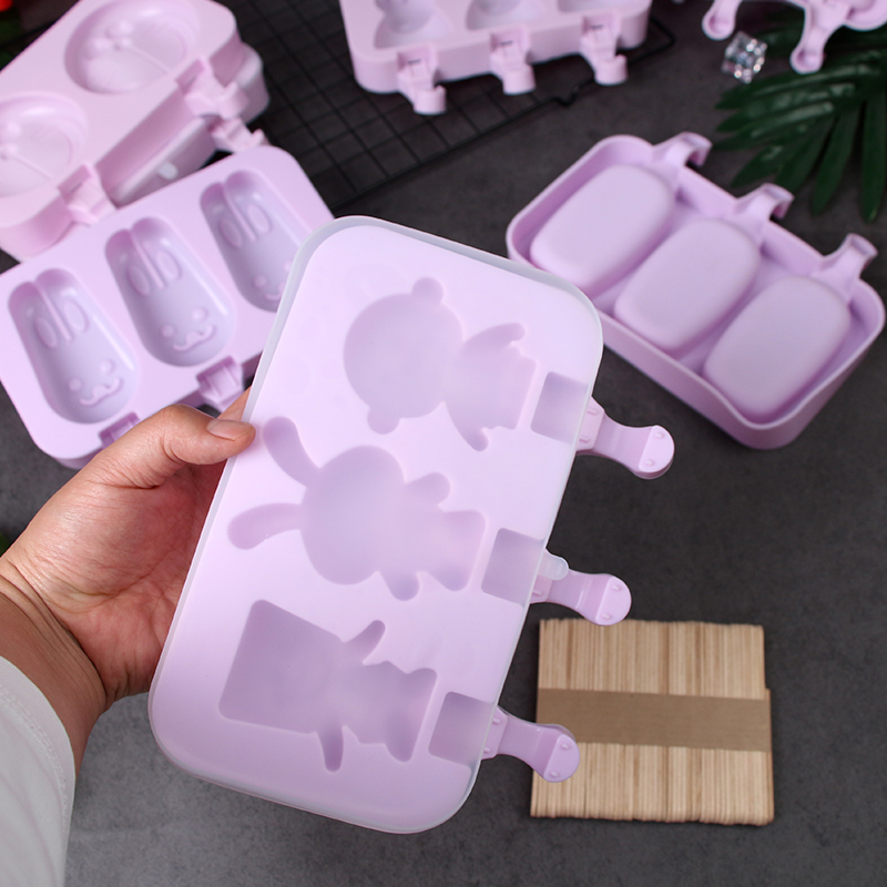 家用儿童自制雪糕棒冰硅胶模具