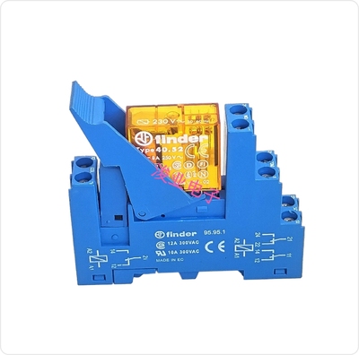 40.52 230VAC 继电器 95.95.1底座 99.80.0.230.09-110-240VAC/DC