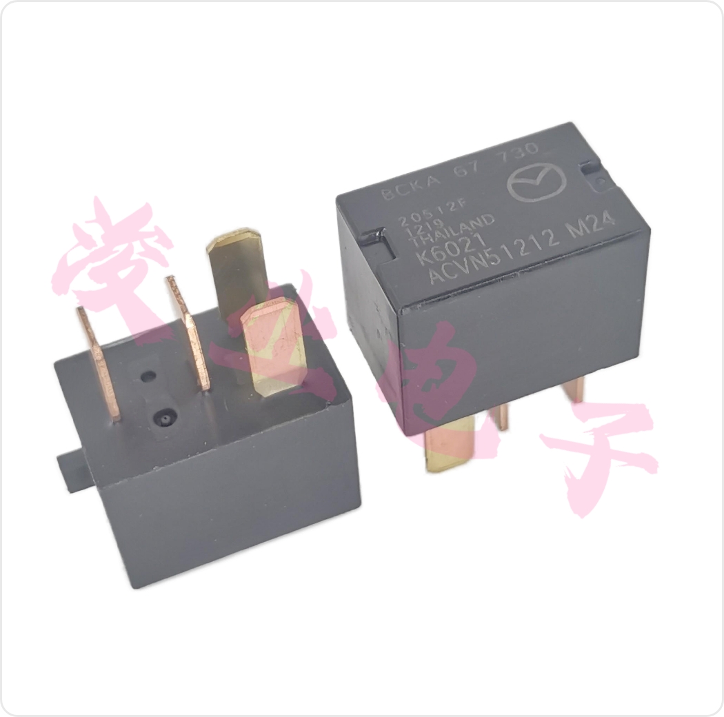 进口 ACVN51212 M24 马自达空调风扇油泵车窗锁 12V继电器 4脚位